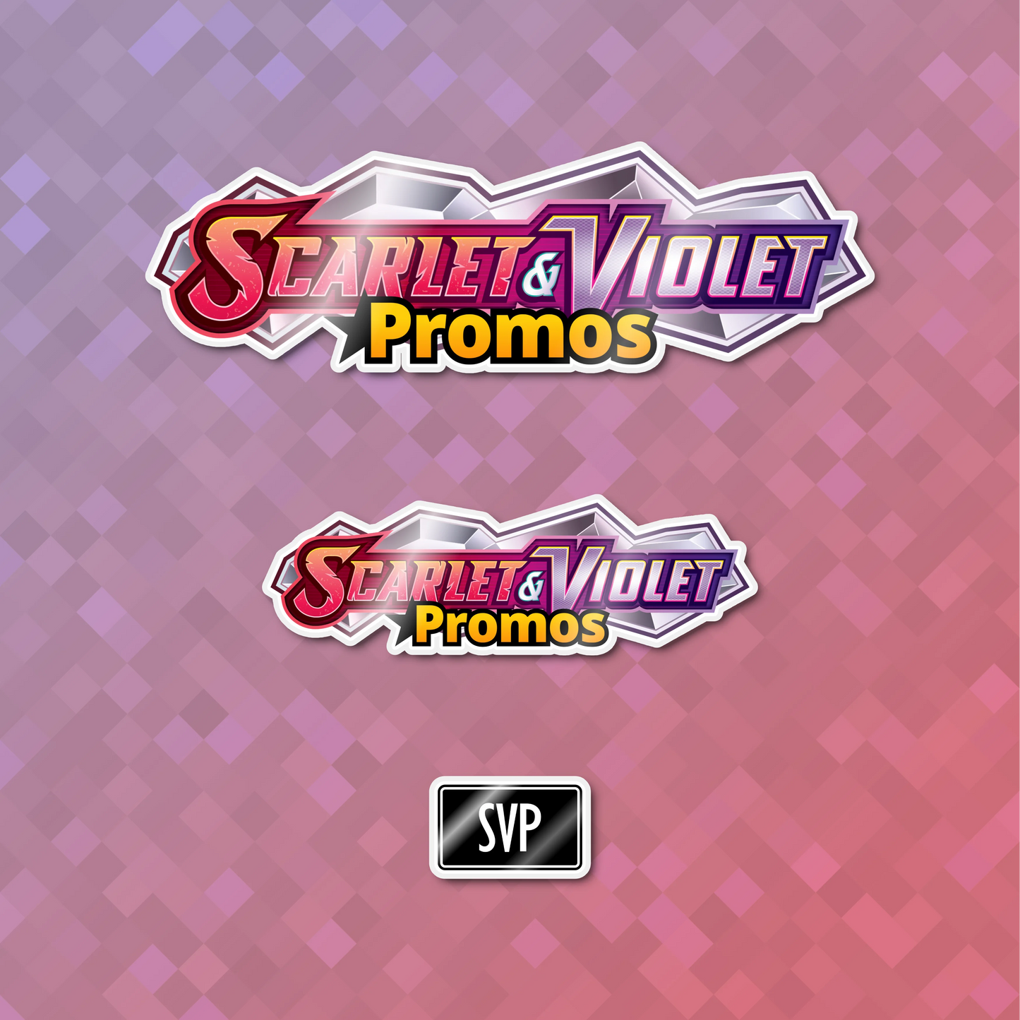 Pokemon Scarlet & Violet Promos Binder Sticker/Label