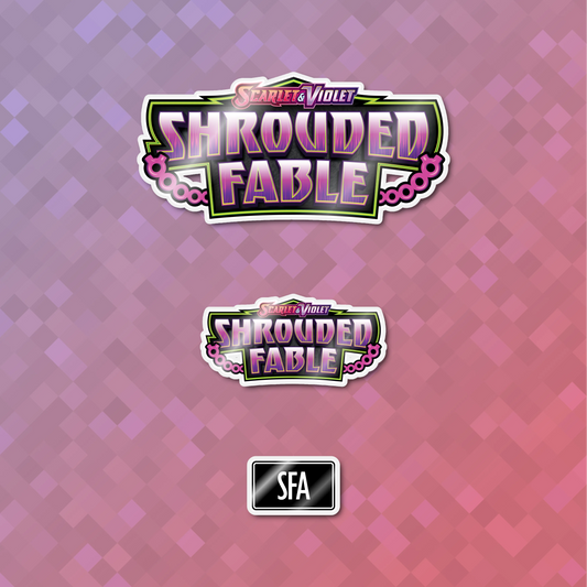 Pokemon Shrouded Fable Binder Sticker/Label