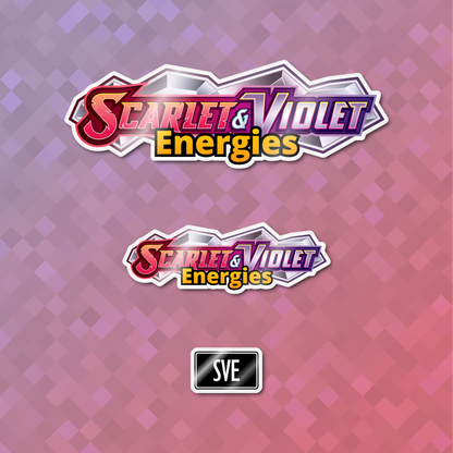 Pokemon Scarlet & Violet Energies Binder Sticker/Label
