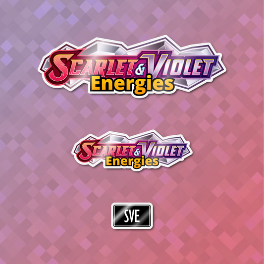 Pokemon Scarlet & Violet Energies Binder Sticker/Label