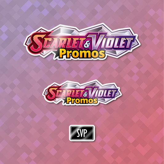 Pokemon Scarlet & Violet Promos Binder Sticker/Label