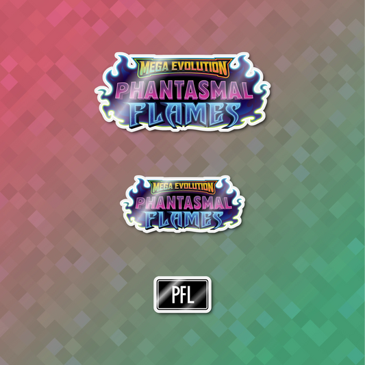 Pokemon Phantasmal Flames Binder Sticker/Label