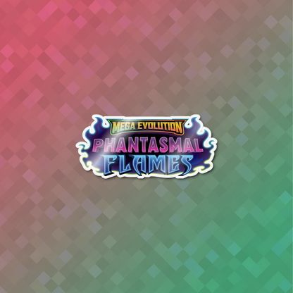Pokemon Phantasmal Flames Binder Sticker/Label