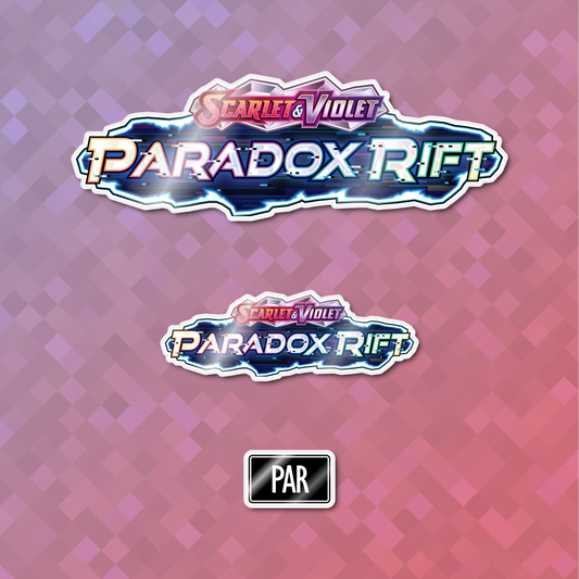 Pokemon Paradox Rift Binder Sticker/Label