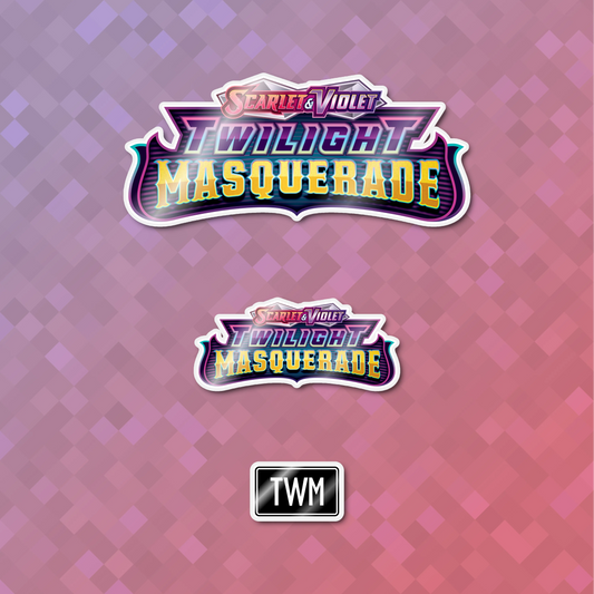 Pokemon Twilight Masquerade Binder Sticker/Label