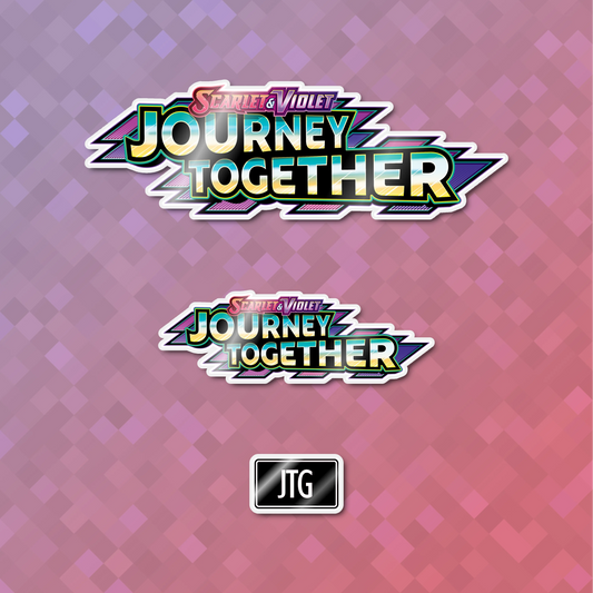 Pokemon Journey Together Binder Sticker/Label